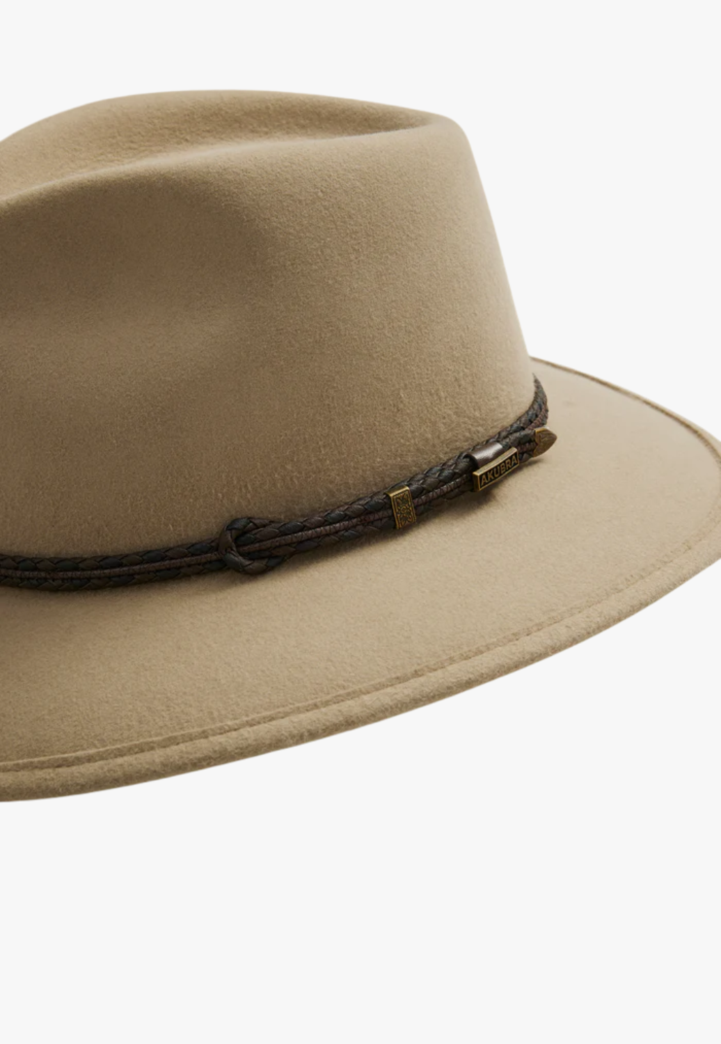 Akubra Traveller Felt Hat Sand