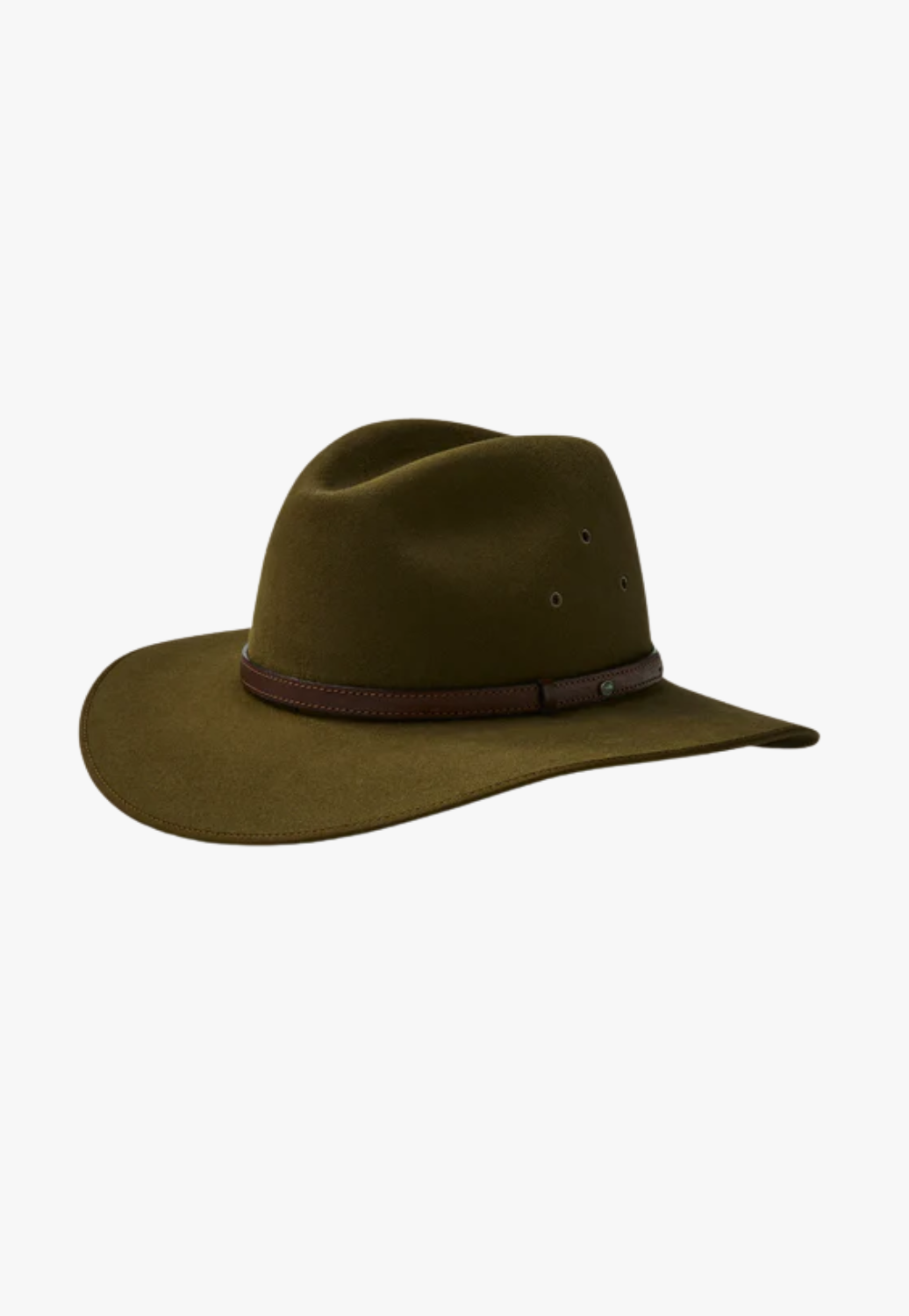 Akubra Coober Pedy Felt Hat Khaki