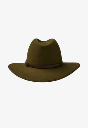 Akubra Coober Pedy Felt Hat Khaki