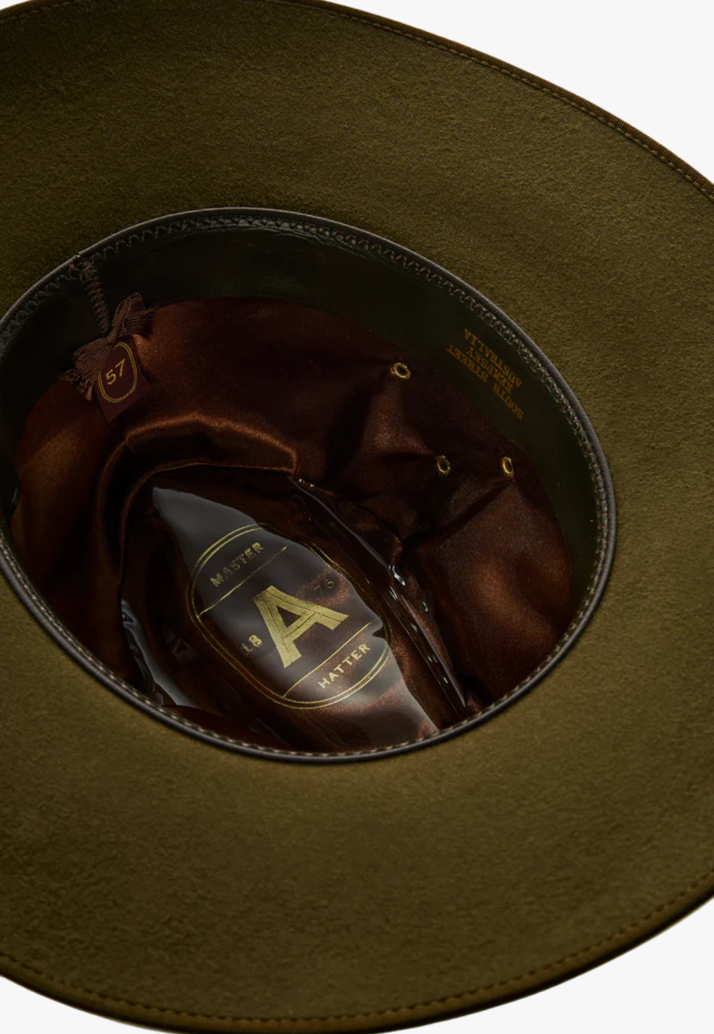 Akubra Coober Pedy Felt Hat Khaki