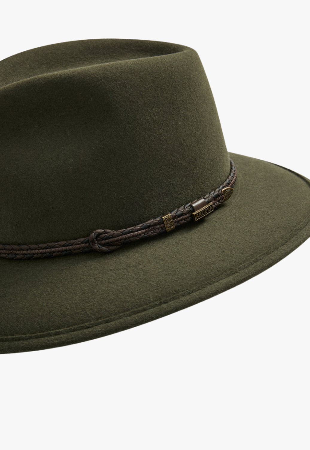 Akubra Traveller Felt Hat Fern