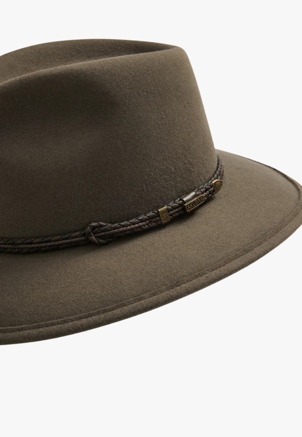 Akubra Traveller Felt Hat Regency Fawn