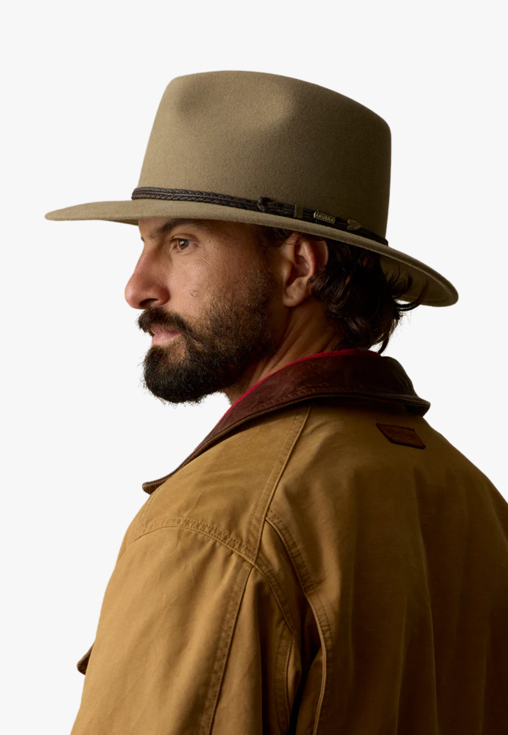 Akubra Traveller Felt Hat Bran