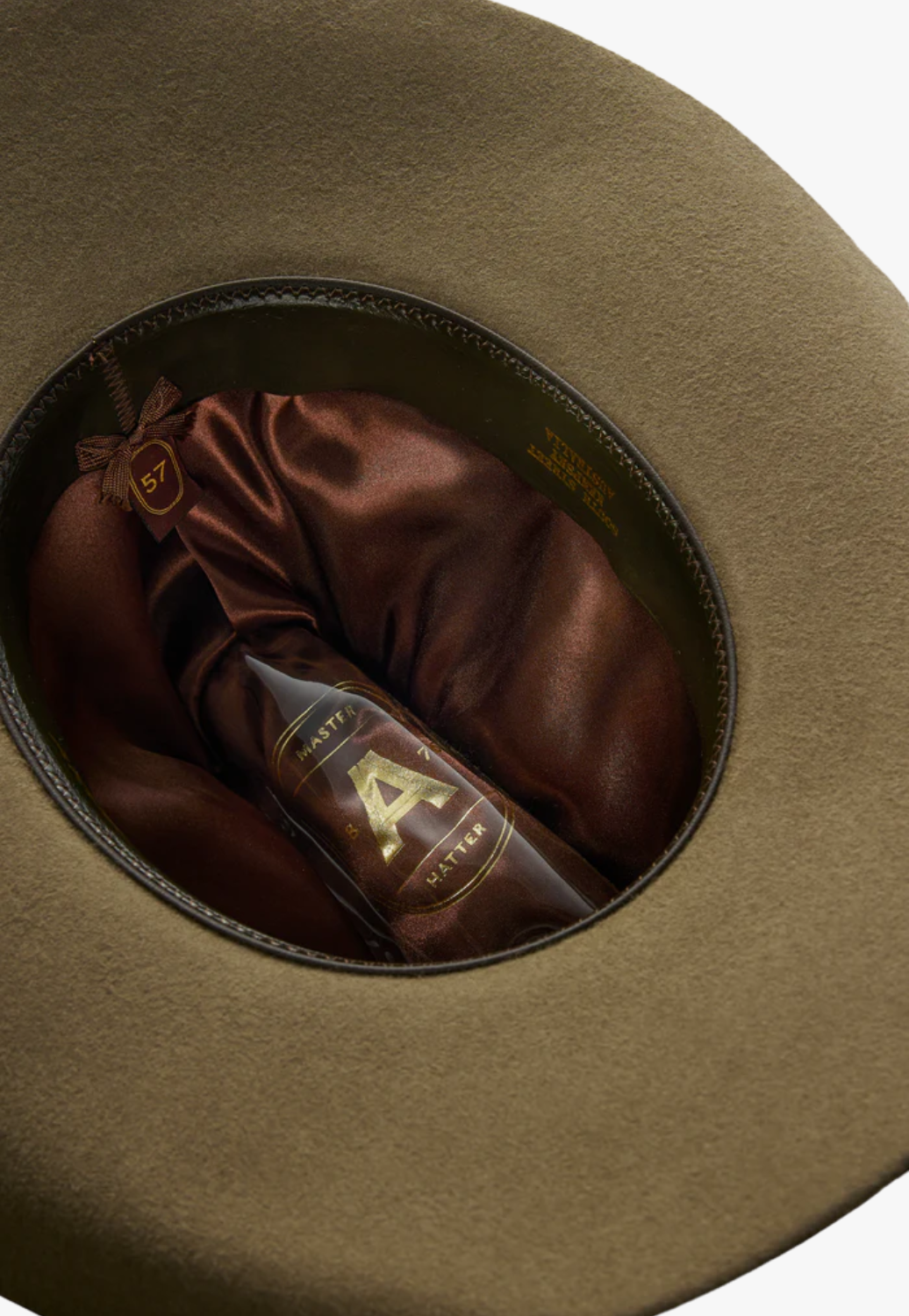 Akubra Rough Rider Felt Hat Bran