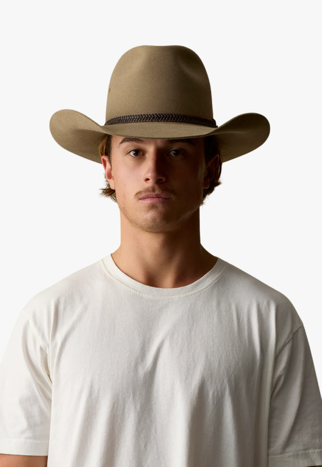 Akubra Golden Spur Felt Hat Bran