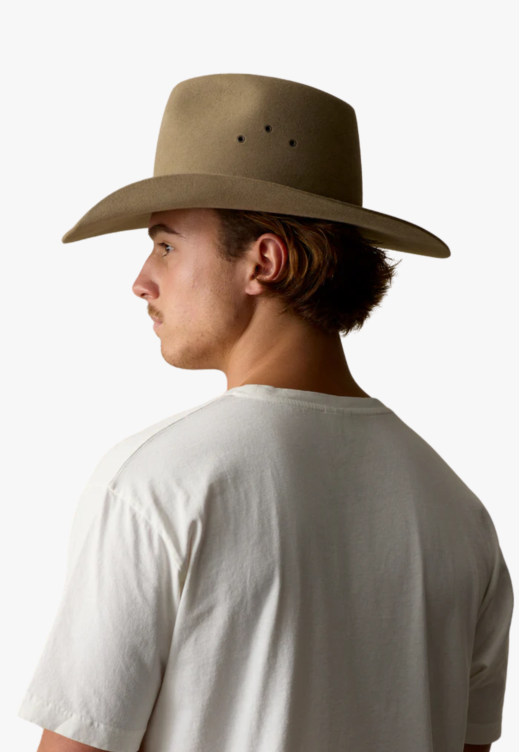 Akubra Golden Spur Felt Hat Bran