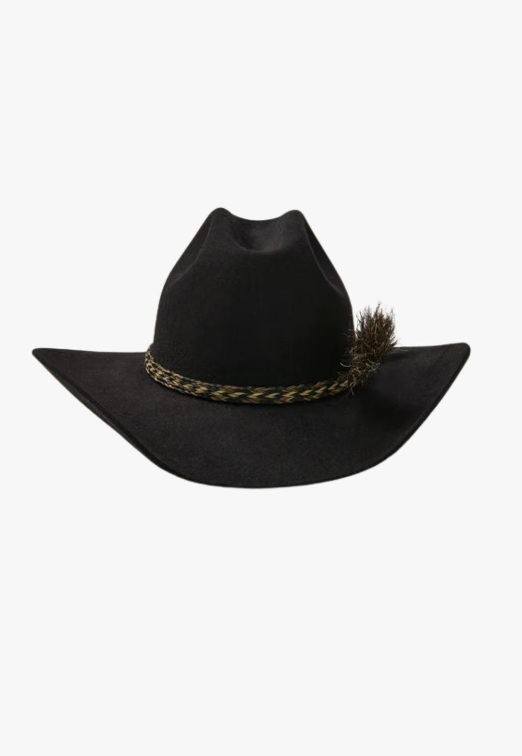 Akubra Rough Rider Felt Hat Black