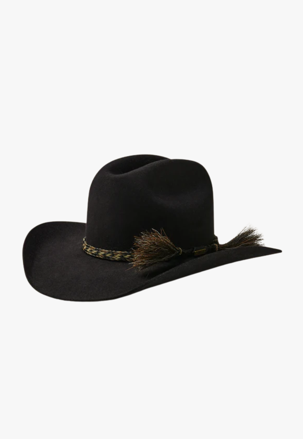 Akubra Rough Rider Felt Hat Black