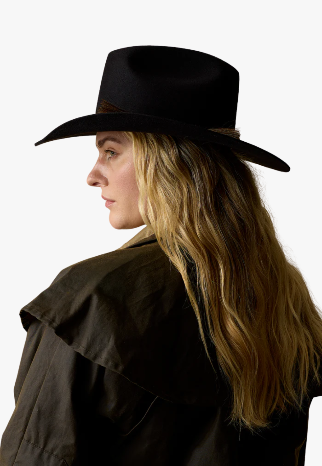 Akubra Rough Rider Felt Hat Black