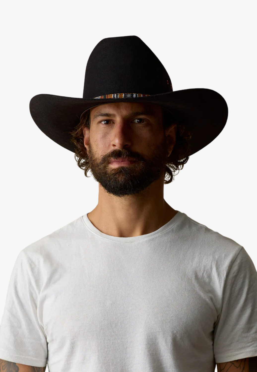 Akubra Bronco Felt Hat Black