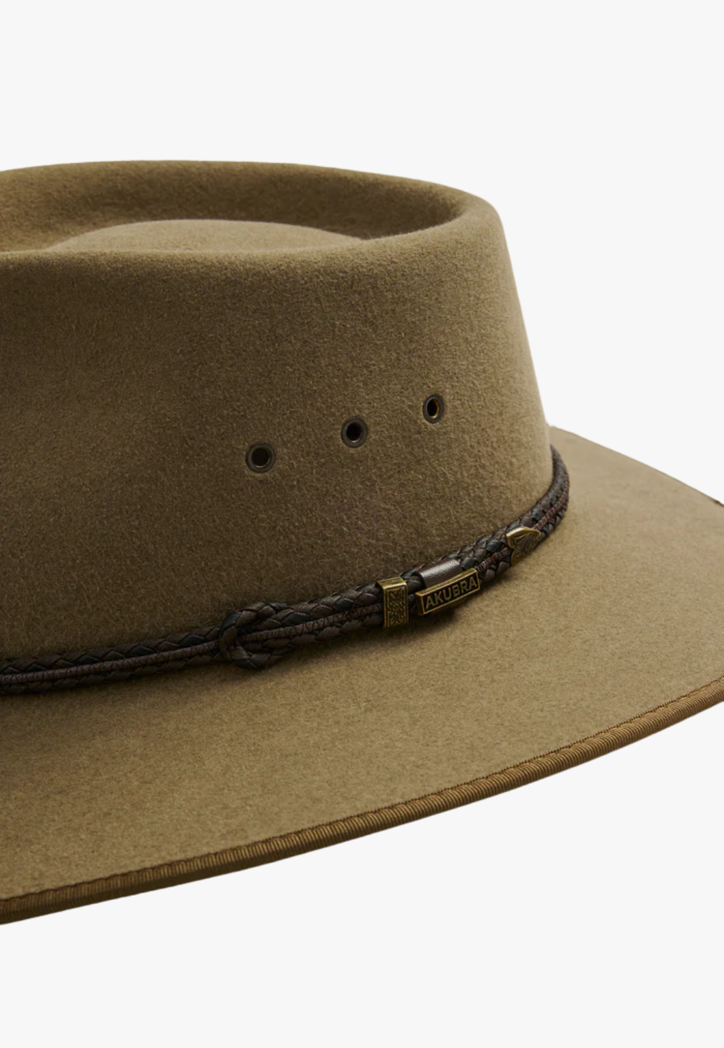 Akubra Cattleman Felt Hat Bran