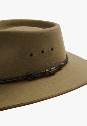 Akubra Cattleman Felt Hat Bran