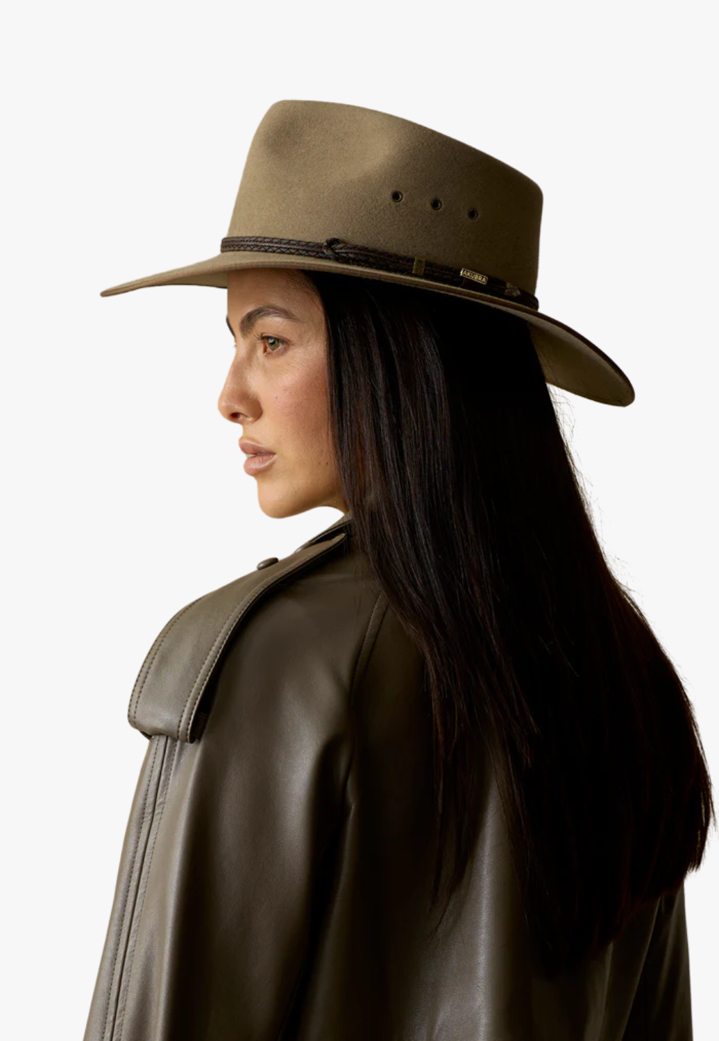 Akubra Cattleman Felt Hat Bran