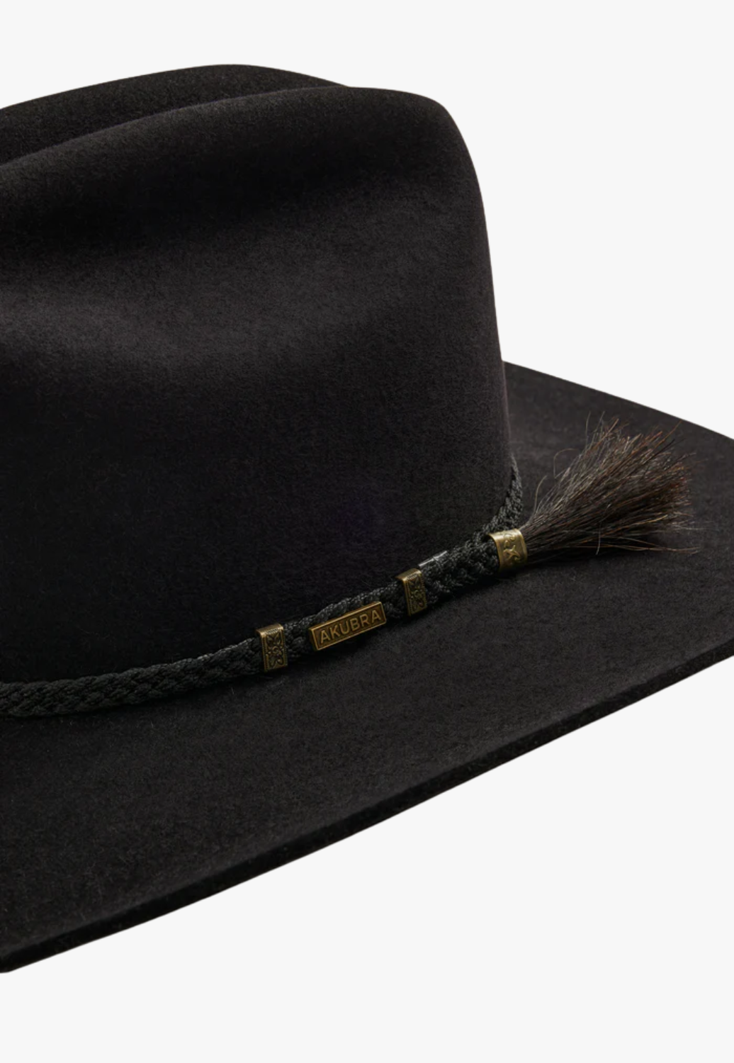 Akubra Arena Felt Hat Black