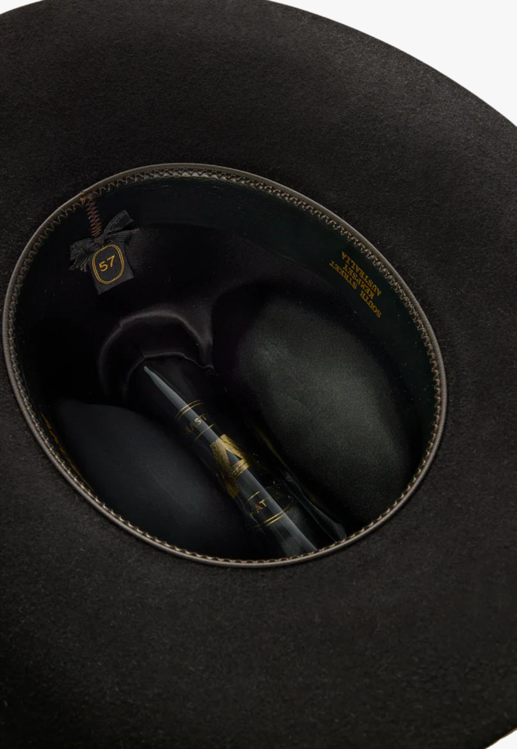 Akubra Arena Felt Hat Black