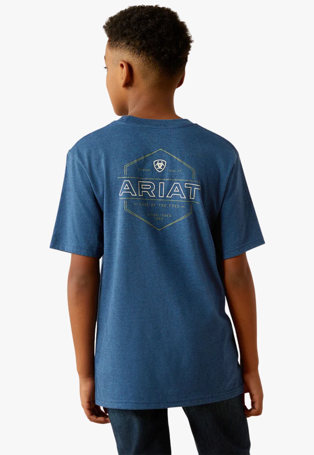 Ariat Boys Line Frame Hex T-Shirt