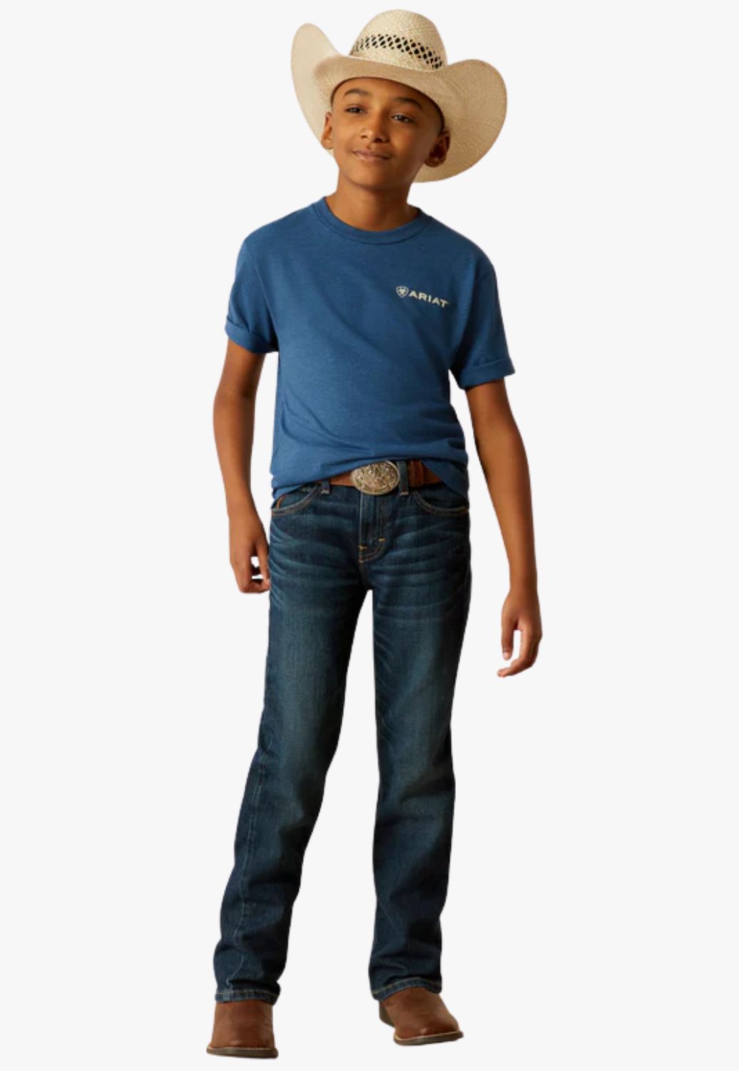 Ariat Boys Line Frame Hex T-Shirt