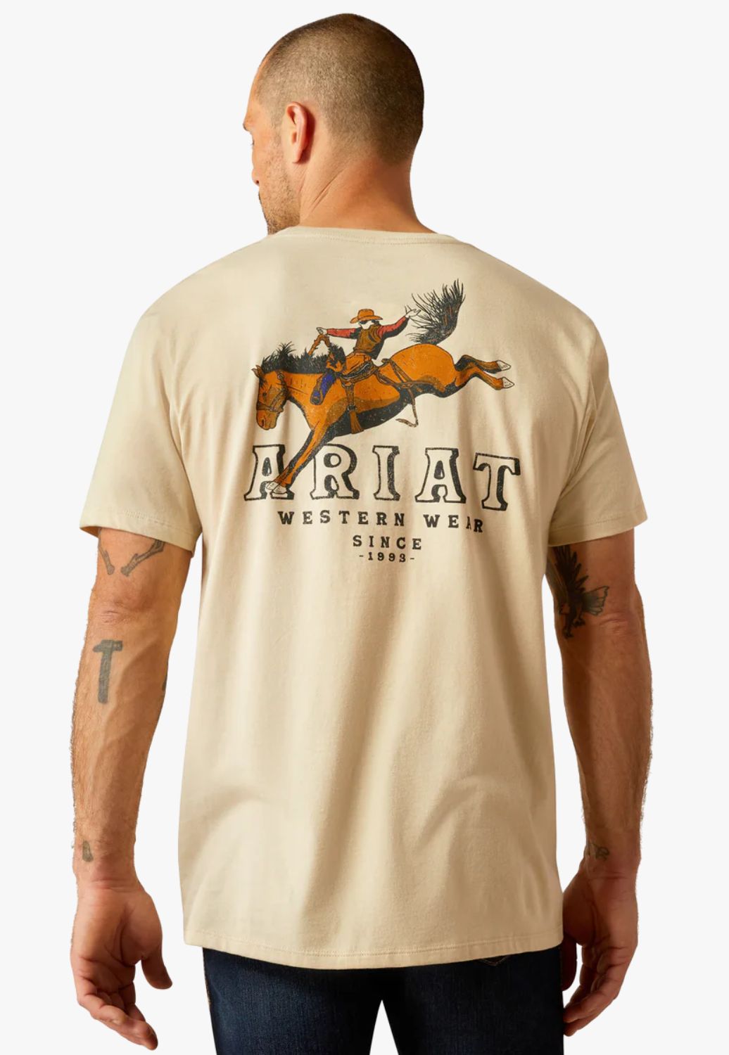 Ariat Mens Bronc Ridin Heritage T-Shirt