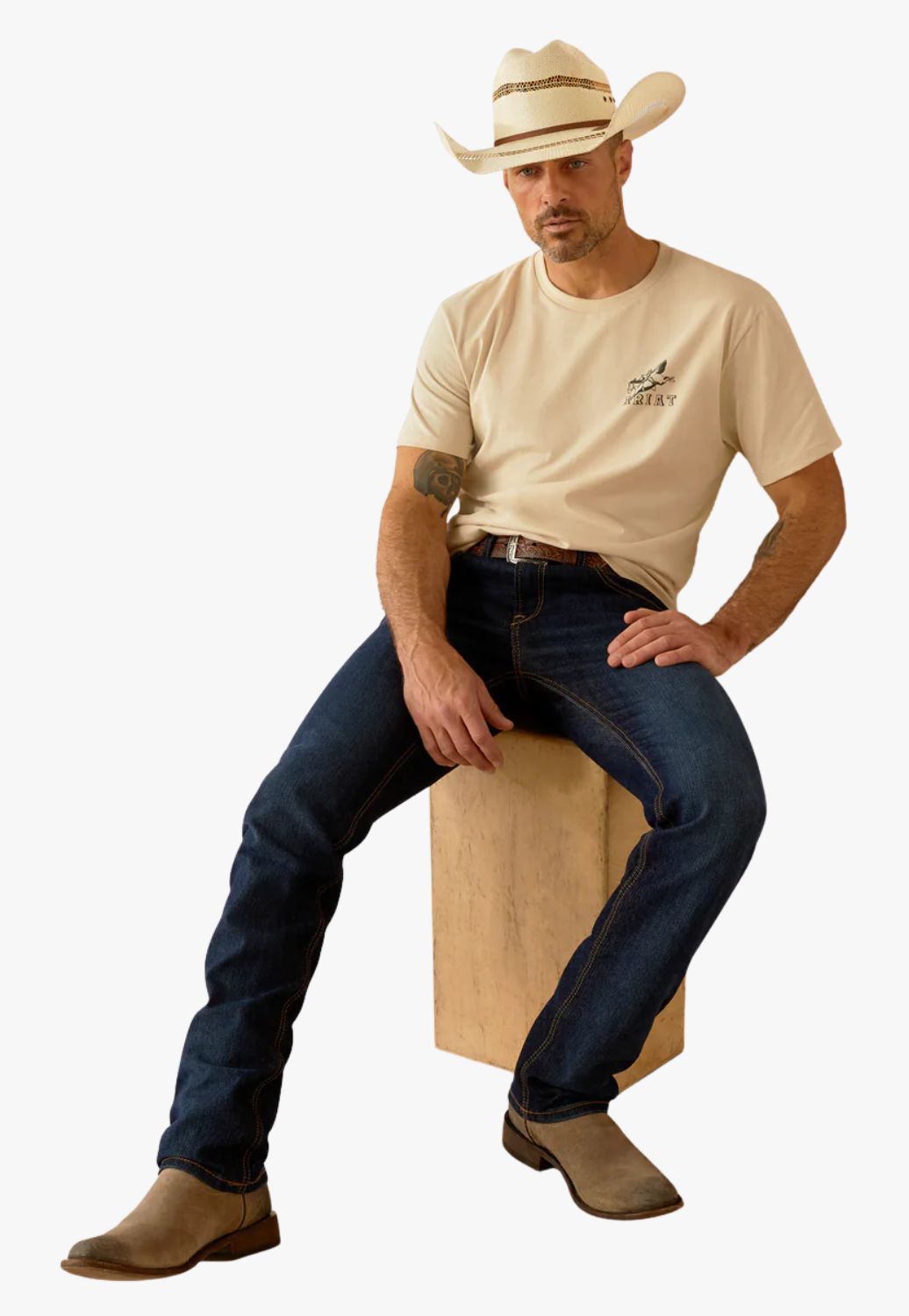 Ariat Mens Bronc Ridin Heritage T-Shirt