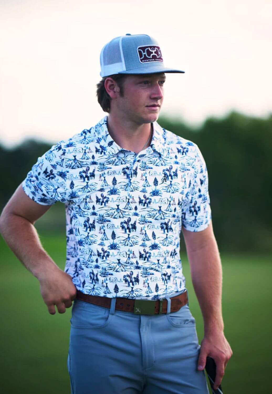 Hooey Mens The Weekender Polo