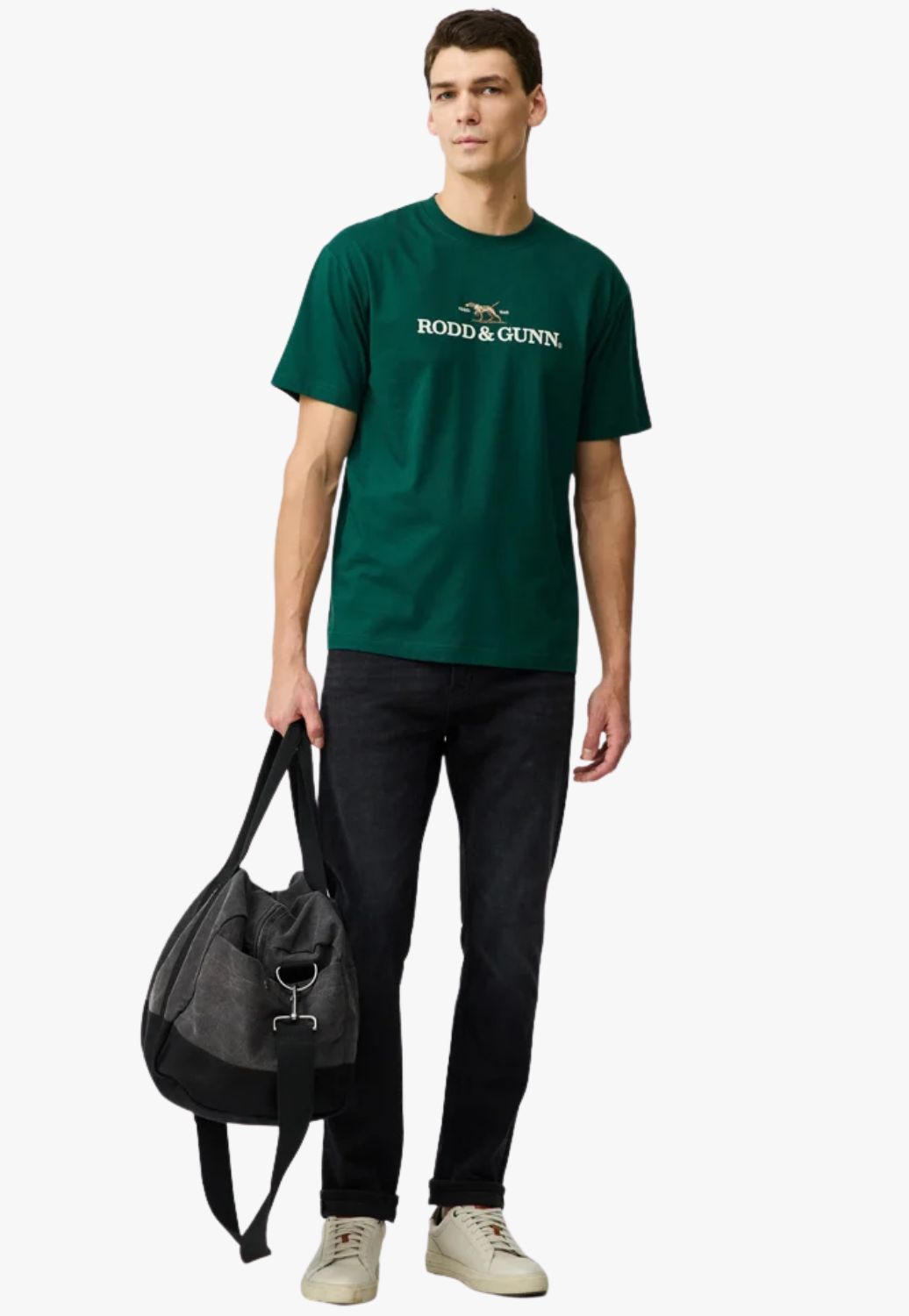 Rodd & Gunn Mens The Peaks Logo T-Shirt