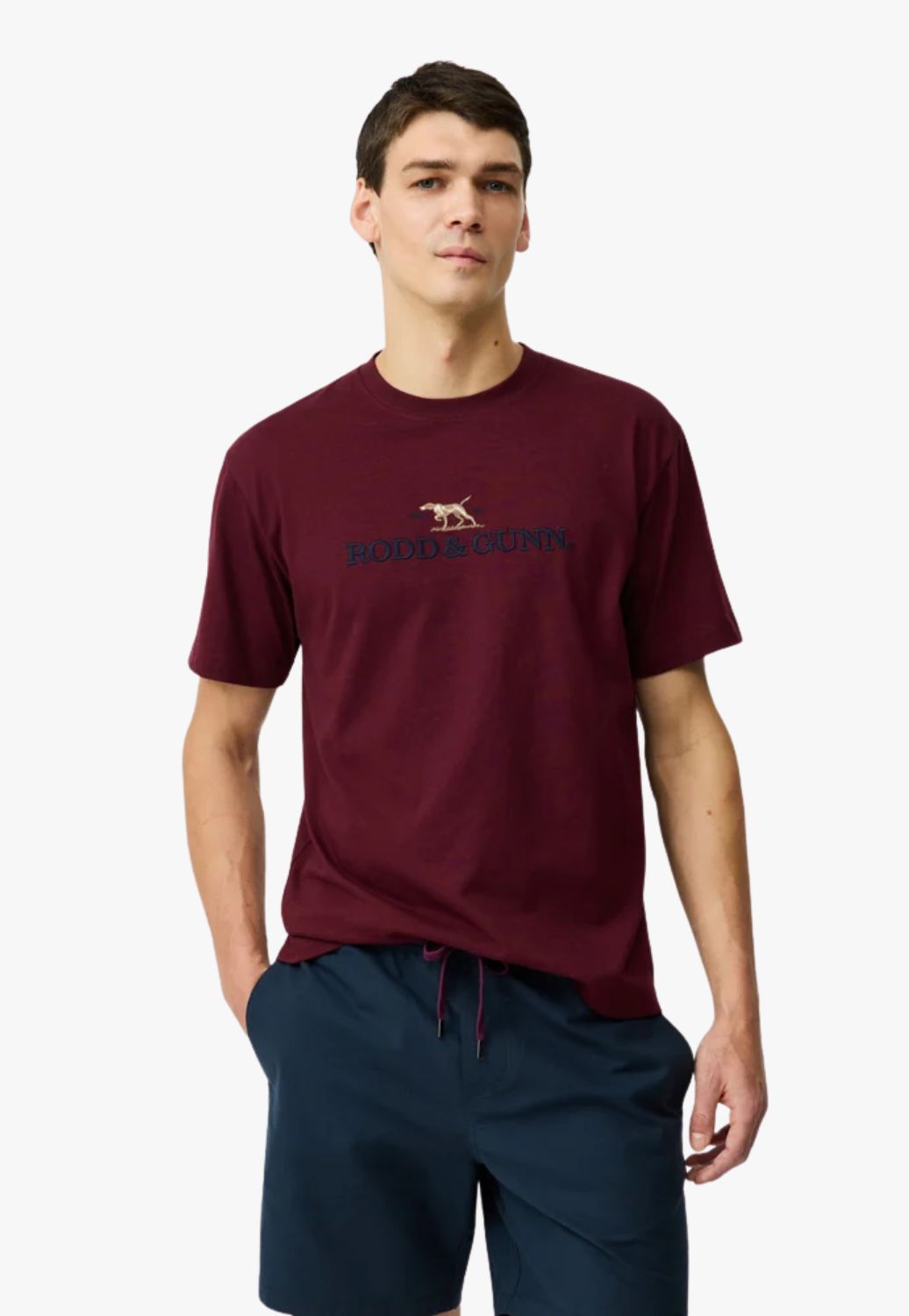 Rodd & Gunn Mens The Peaks Logo T-Shirt