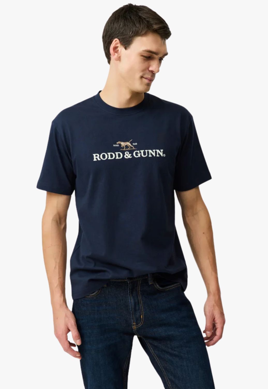 Rodd & Gunn Mens The Peaks Logo T-Shirt