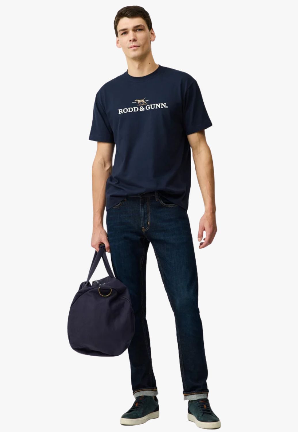 Rodd & Gunn Mens The Peaks Logo T-Shirt