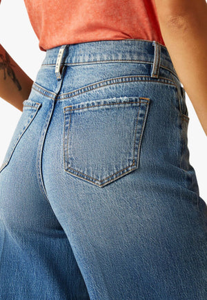 Ariat Womens Ultra High Rise Jazmine Wide Leg Jean