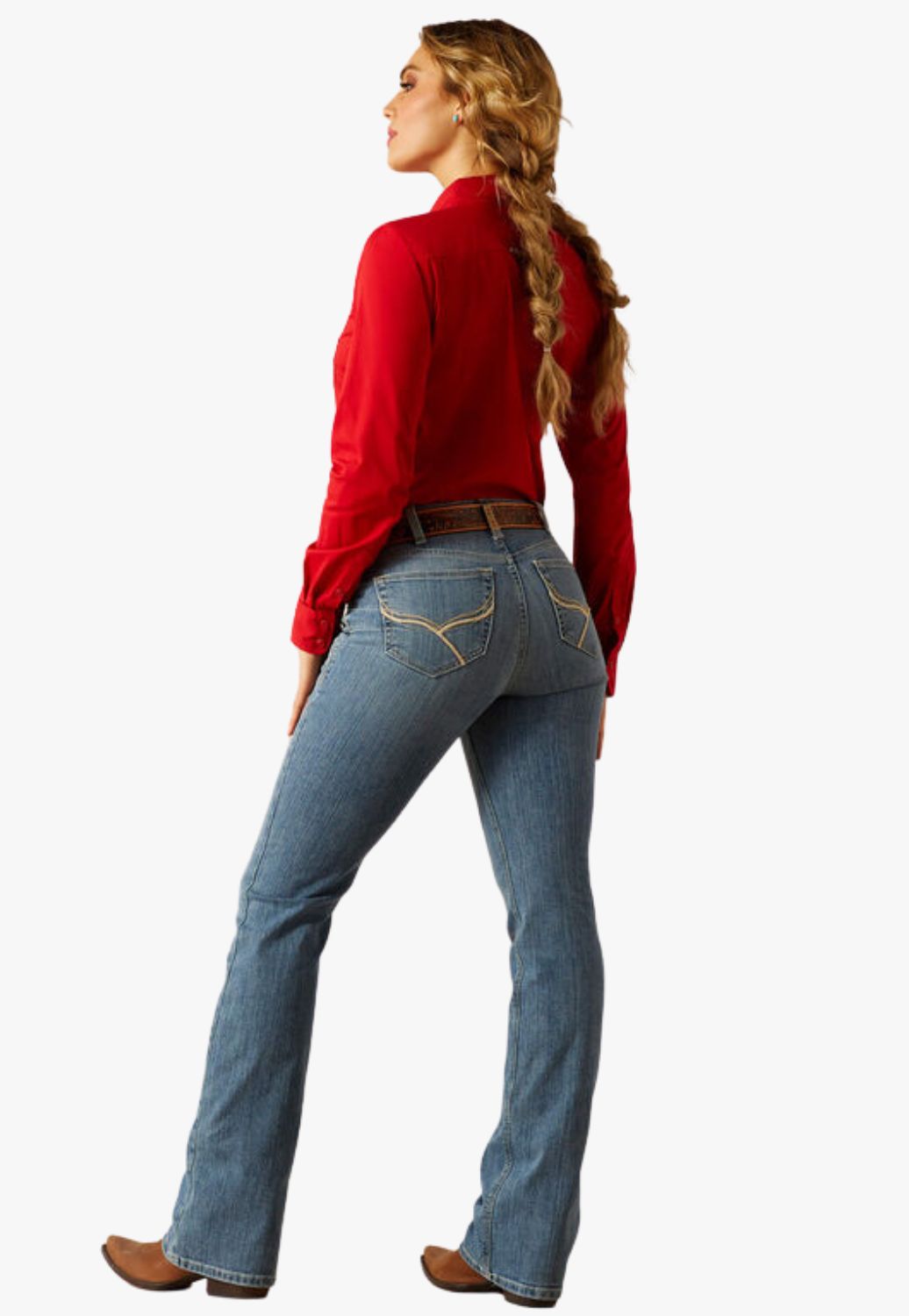 Ariat Womens High Rise Cecilia Boot Cut Jean