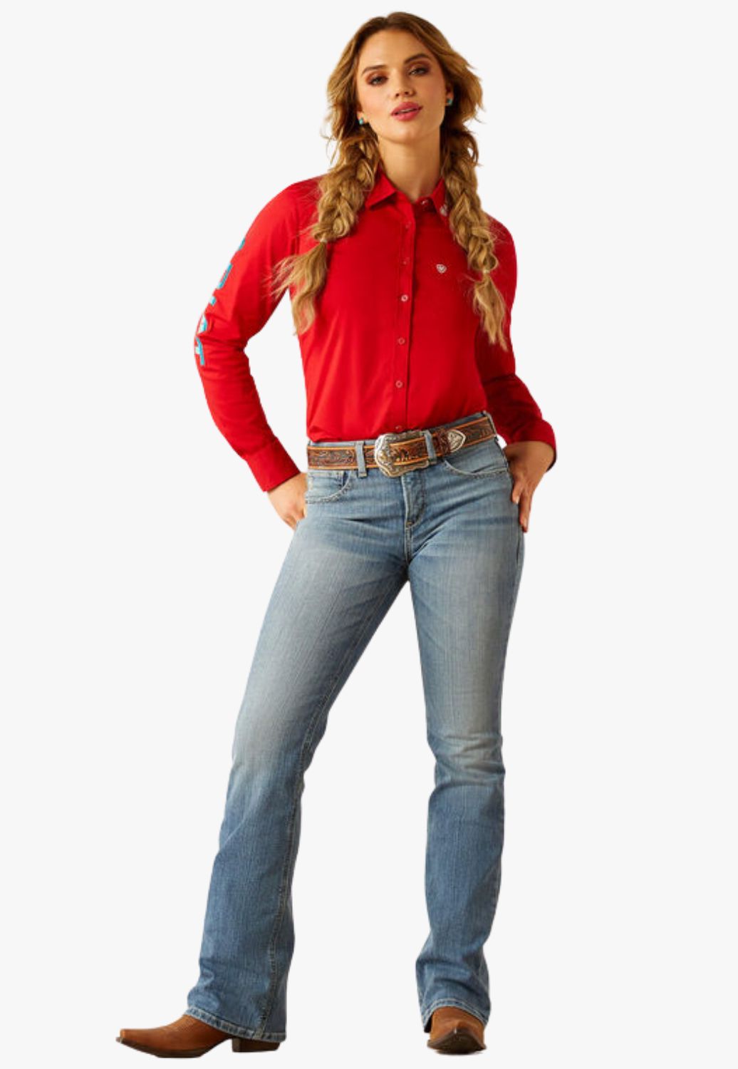 Ariat Womens High Rise Cecilia Boot Cut Jean