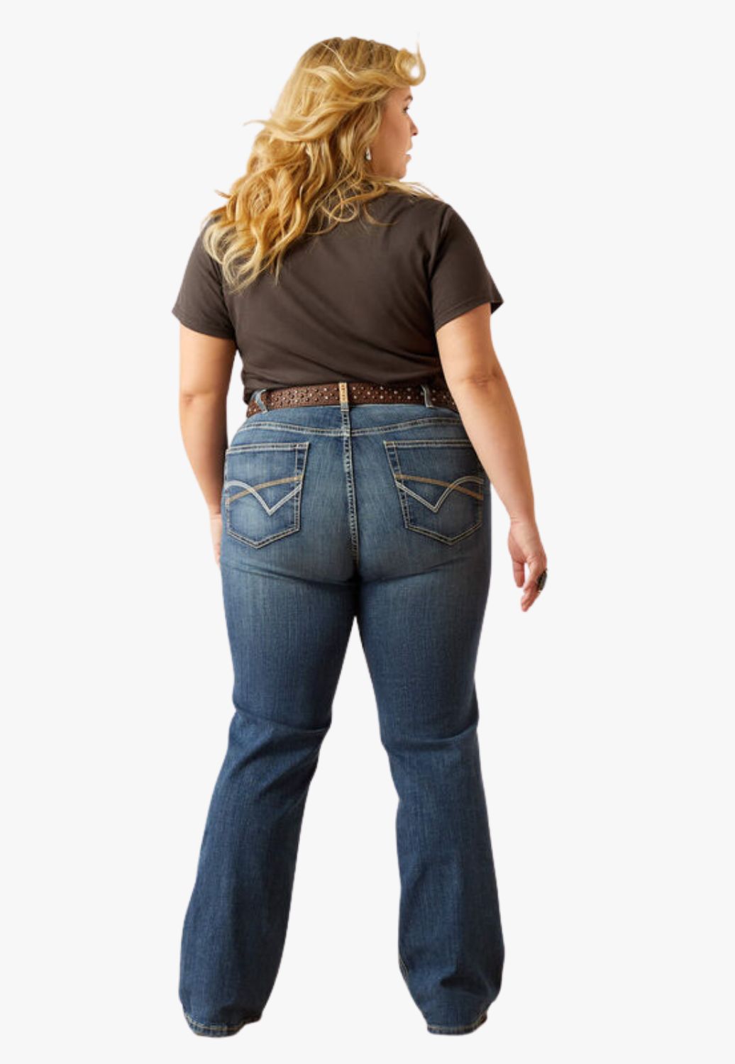 Ariat Womens Perfect Rise Byrdie Boot Cut Jeans