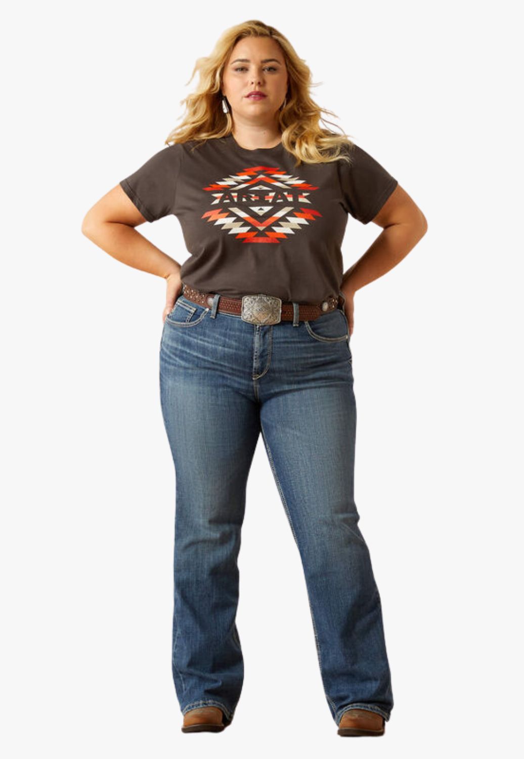 Ariat Womens Perfect Rise Byrdie Boot Cut Jeans