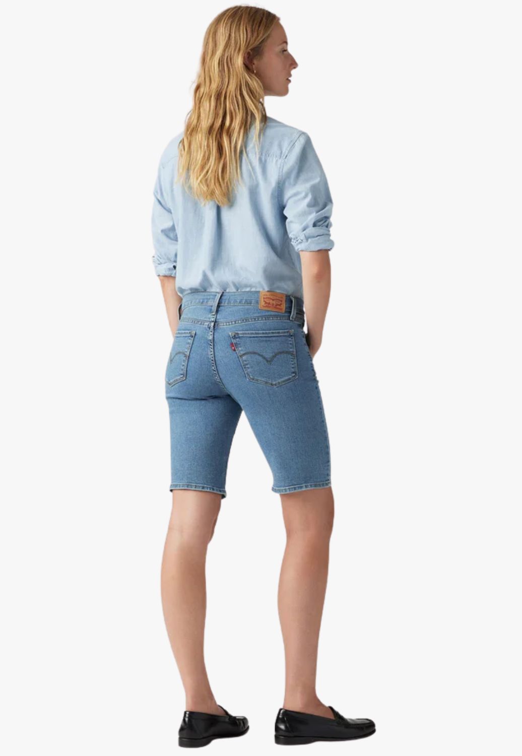 Levis Womens Shaping Bermuda Shorts