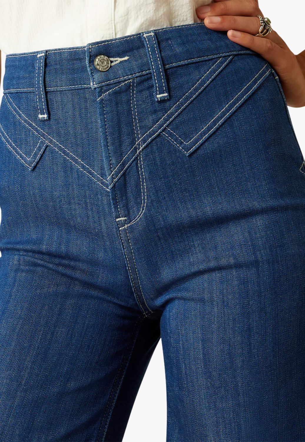 Ariat Womens Ultra High Rise Westie Wide Leg Jean