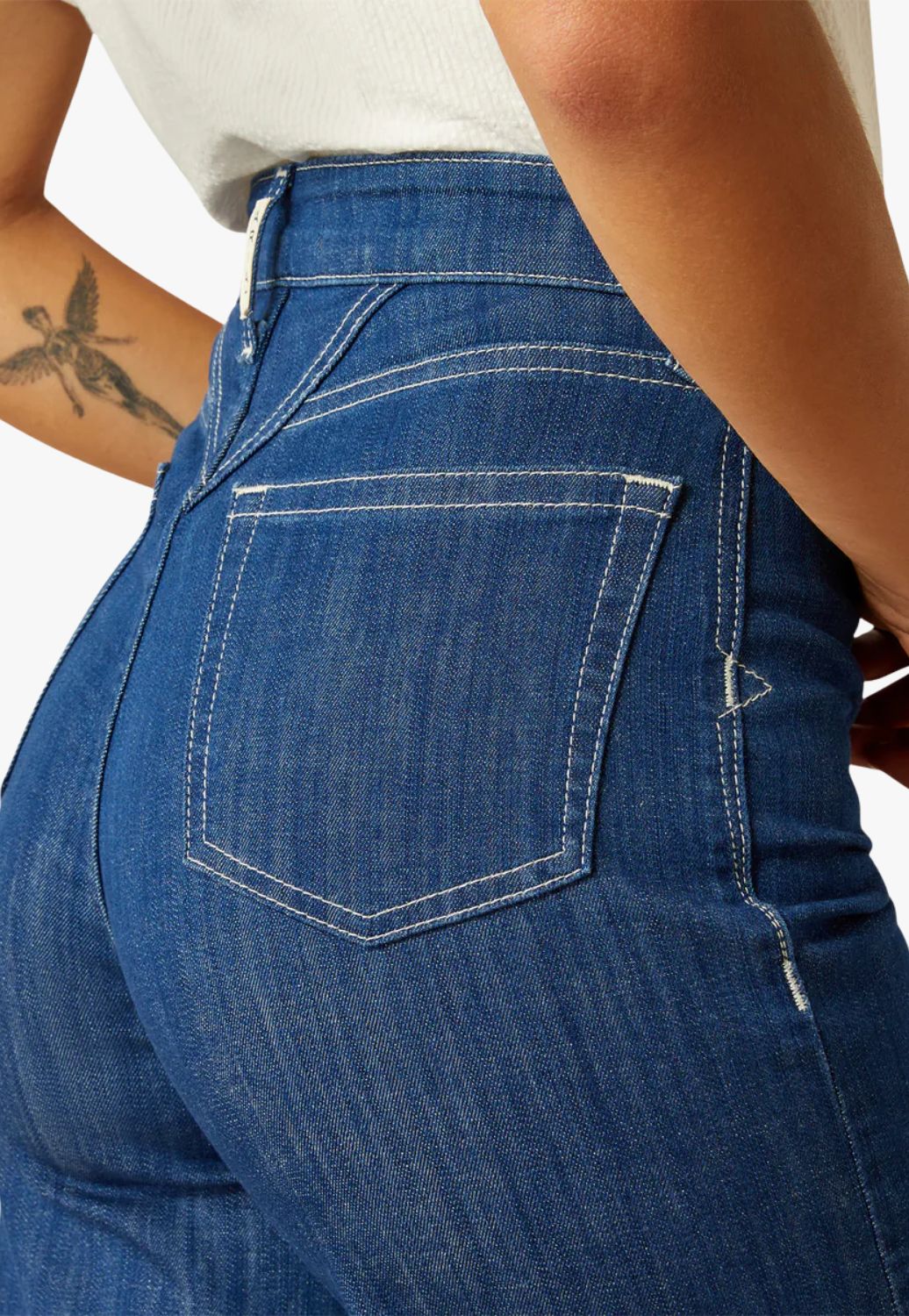 Ariat Womens Ultra High Rise Westie Wide Leg Jean