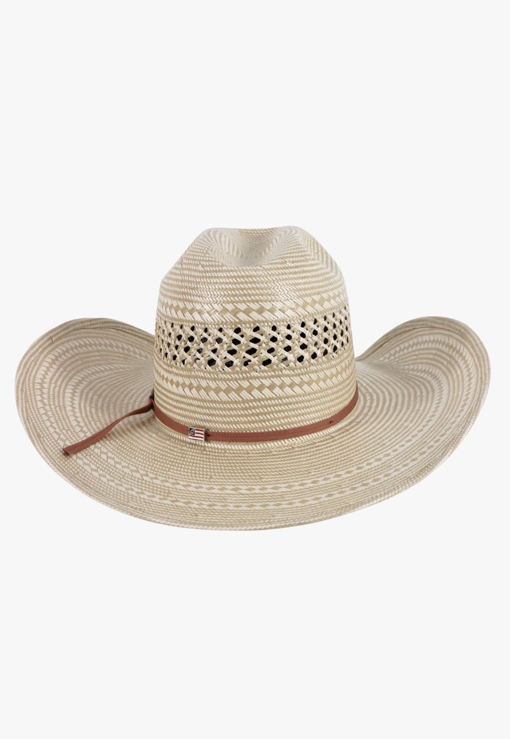 American Hat Straw MINN Crown