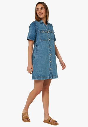 Pilbara Womens Josie Short Sleeve Dress