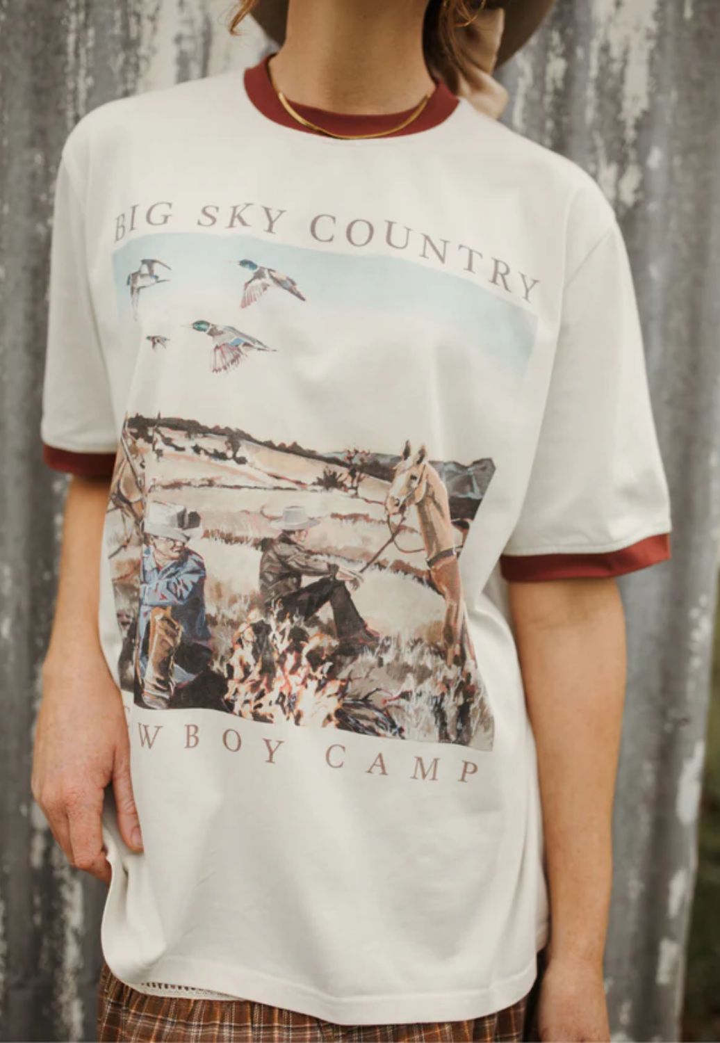 Whitney Spicer Womens Cowboy Camp T-Shirt