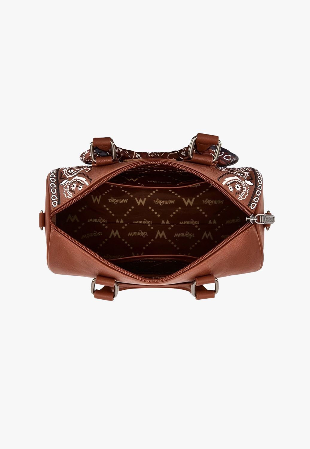 Wrangler Womens Paisley Barrel Bag
