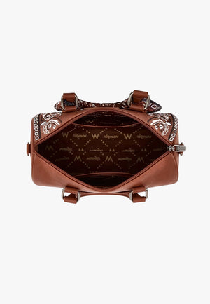 Wrangler Womens Paisley Barrel Bag