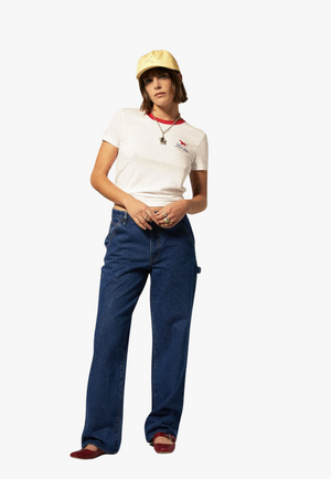 Brixton Womens Leisure Activity Fitted Crew T-Shirt