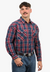 Bisley Mens Western Long Sleeve Checked Shirt