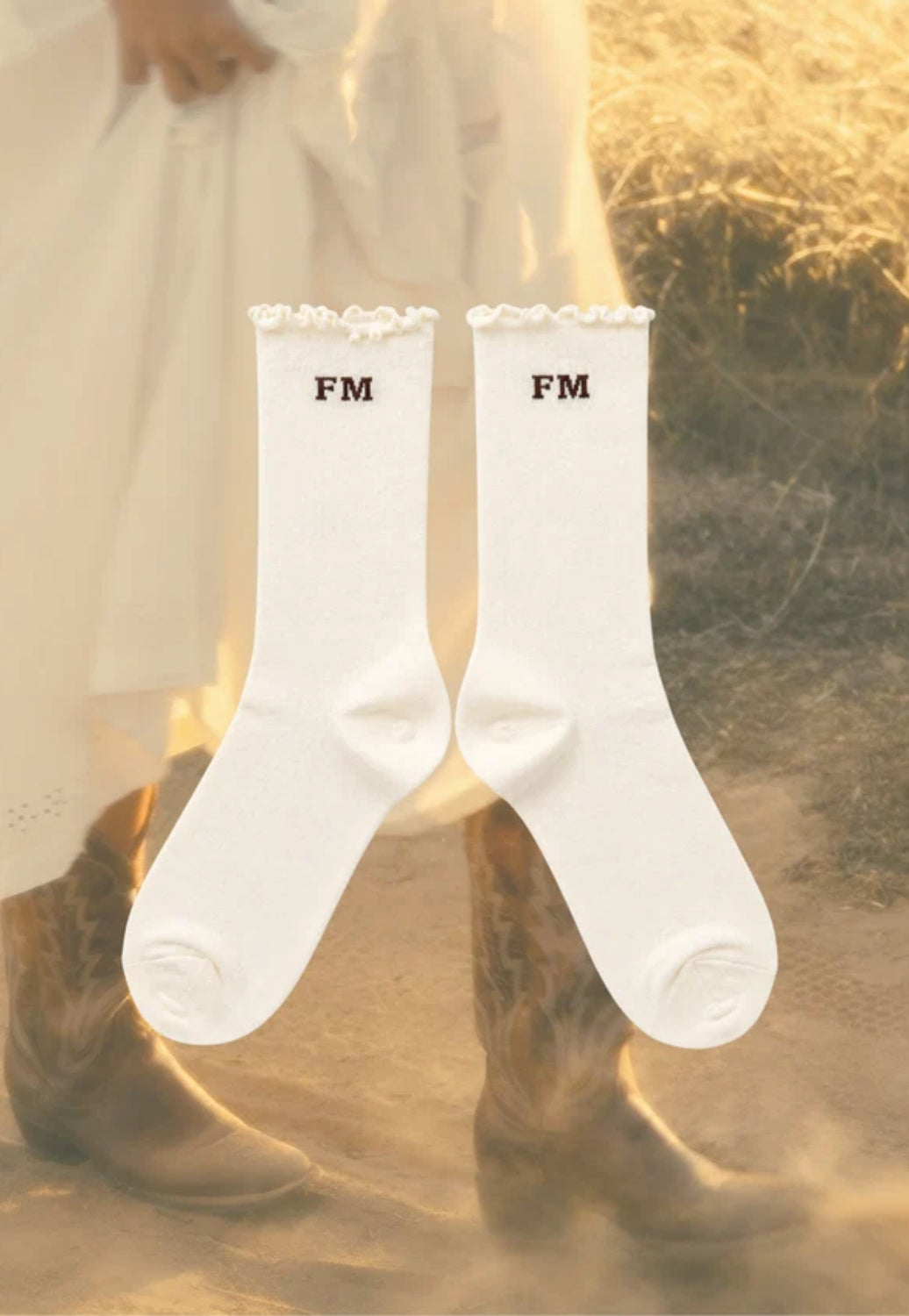 Whitney Spicer Farmer Frill Socks