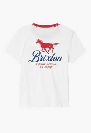 Brixton Womens Leisure Activity Fitted Crew T-Shirt
