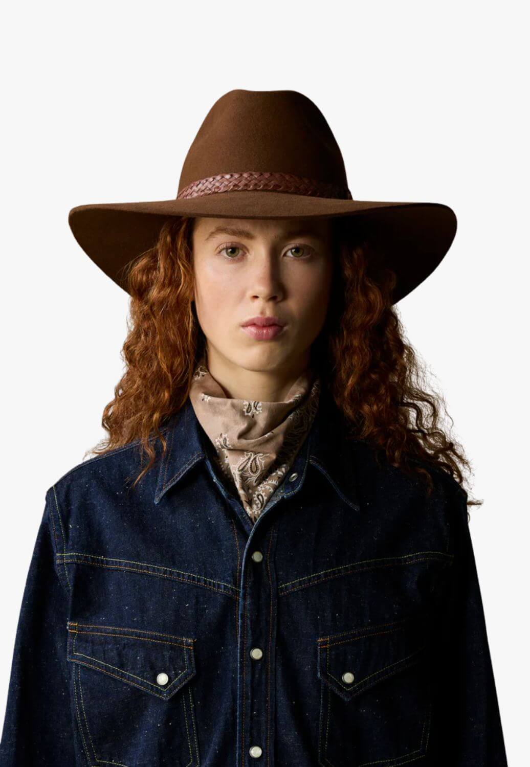 Akubra Riverina Felt Hat Coffee