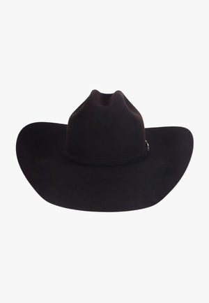American Hat 10X Black Cherry RC Crown Hat Self Band