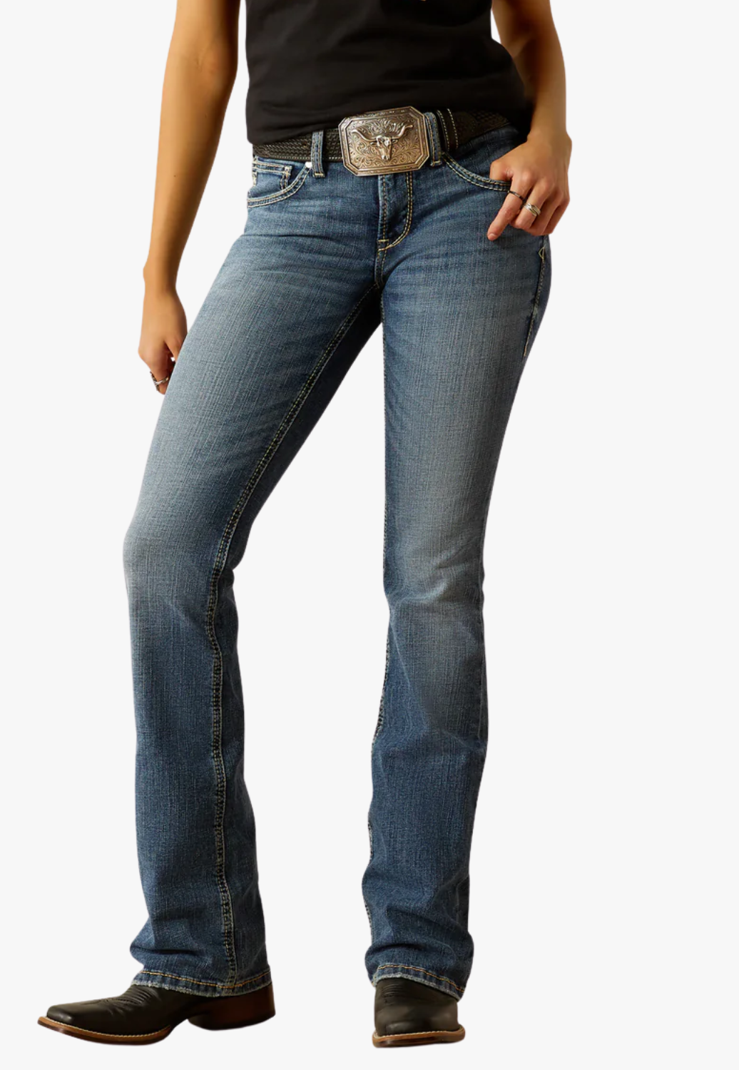 Ariat Womens Perfect Rise Boot Cut Brittany Jean