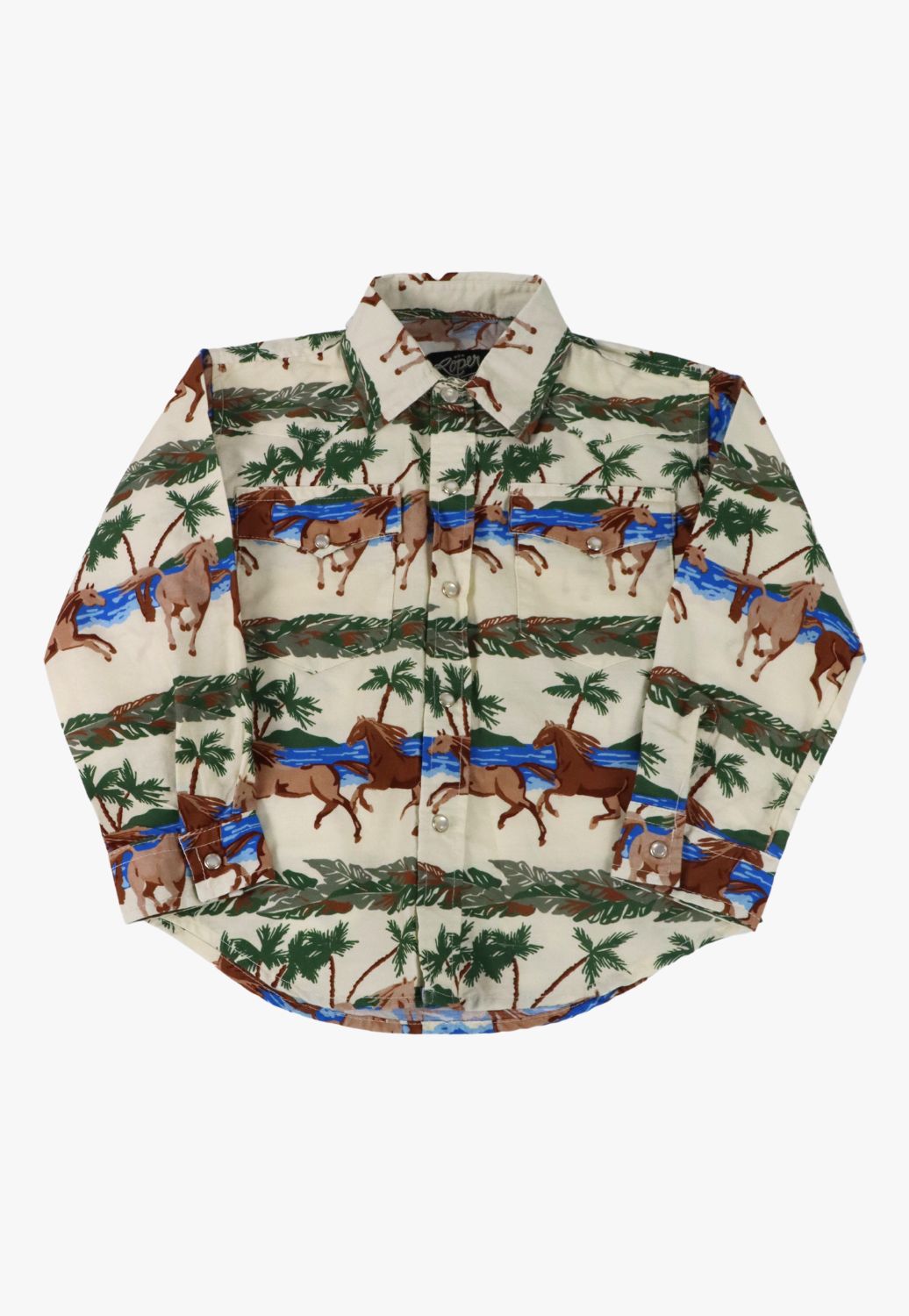 Roper Boys Vintage Collection Long Sleeve Shirt