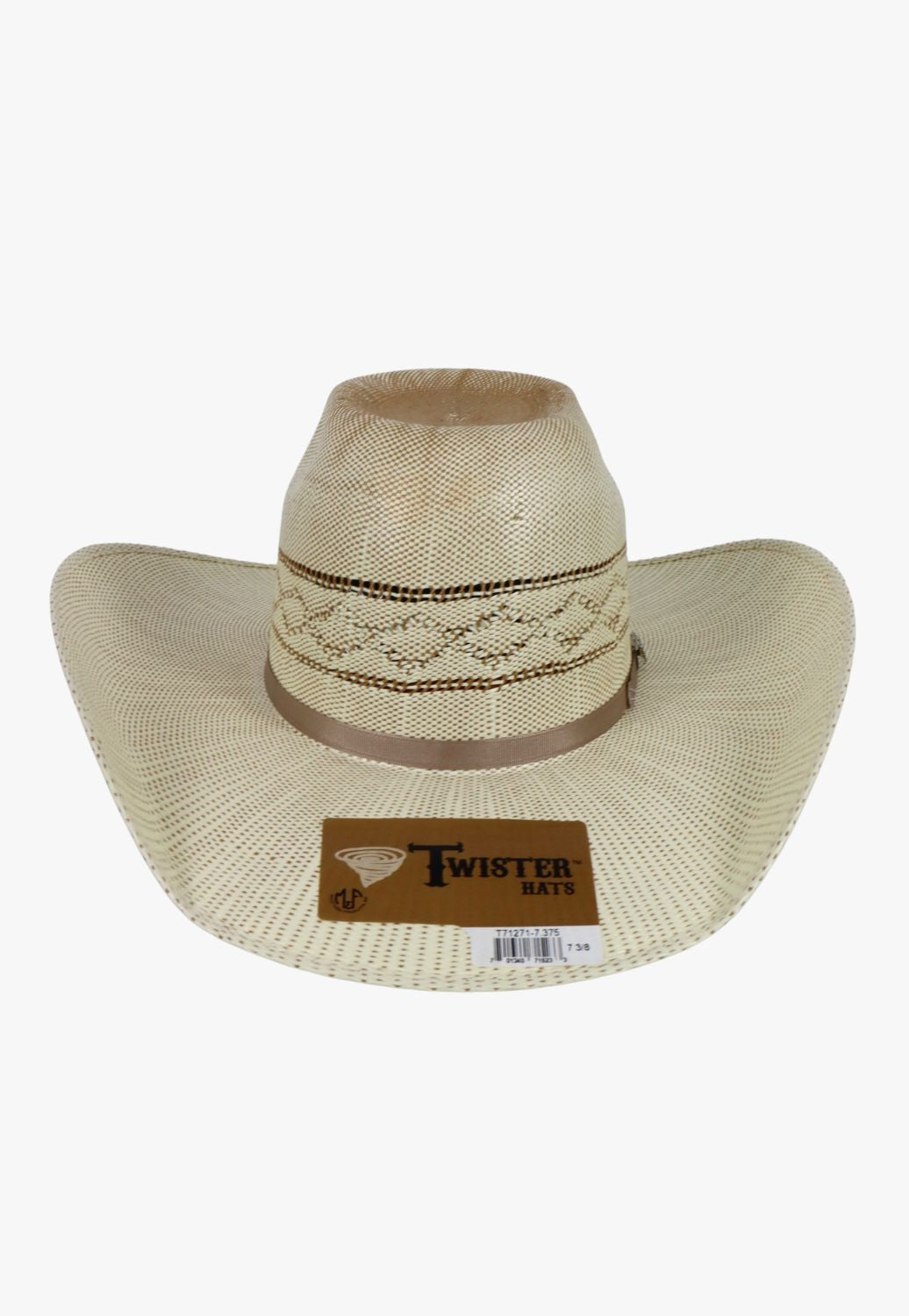 Twister Premium Bangora CHL Crown Straw Hat T71271